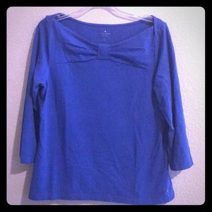 Kate Spade Royal Blue Wheaton Top - XL